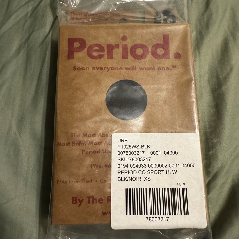 NWT The Period. Company Sporty High waisted Period Underwear